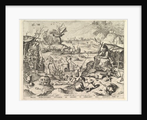 The Temptation of St. Anthony by Johannes van Doetecum I/Lucas van Doetecum