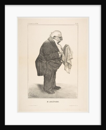 Harlé Père, published in La Caricature no. 136, June 5, 1833, June 5, 1833 by Honore Daumier