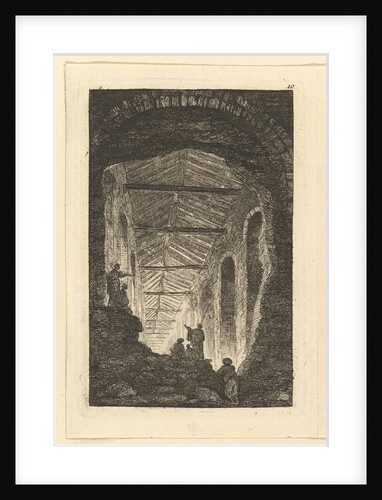 La Galerie Antique, ca. 1763-65 by Hubert Robert