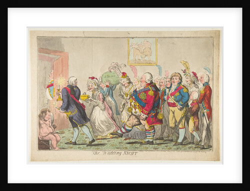 The Wedding Night, May 20, 1797 by Isaac Cruikshank