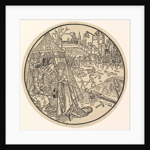 Judith with the Head of Holofernes by Israhel van Meckenem