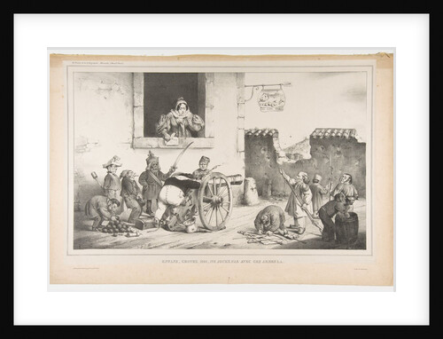 Children, Obey Me, Do Not Play With Those Weapons, April 1834 by Jean Ignace Isidore Gerard/Auguste Desperret