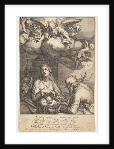 The Nativity by Jacob Matham