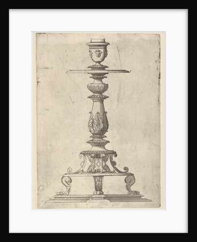 Design for a Candlestick, 1548-49 by Jacques Androuet Du Cerceau