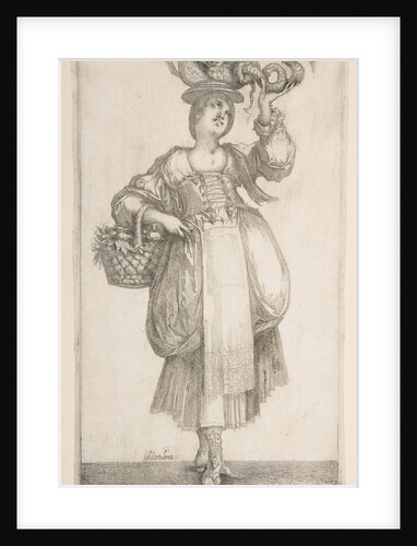 Hortulana, from Hortulanae series, 1611 by Jacques Bellange