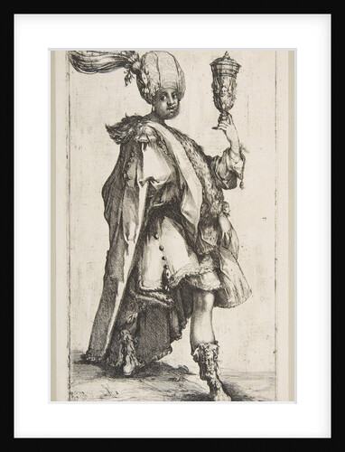 Balthasar, from Three Magi series, 1595-1616 by Jacques Bellange