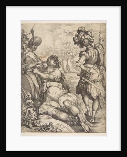 Military Figures outside a City, 1595-1616 by Jacques Bellange