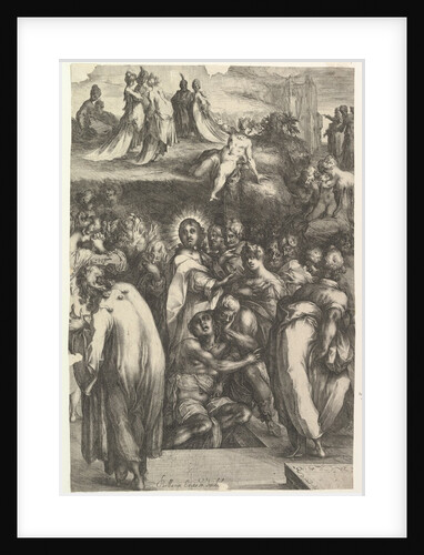 The Raising of Lazarus, 1595-1616 by Jacques Bellange