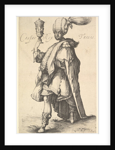 Caspar, after a series of the three magi by Jacques Bellange by Jacques Bellange