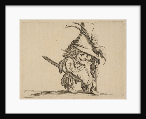 L'Homme au Ventre Tombant et au Chapeau Très Élev by Jacques Callot