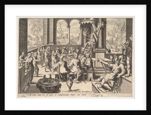 Allegory of the Government of a Childish King, 1588 by Jacques de Gheyn II