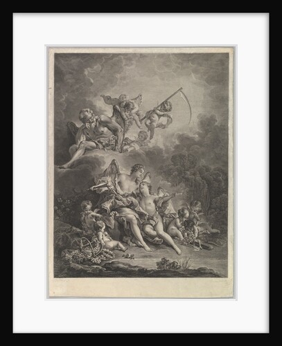 L'Hymen et l'Amour, 18th century by Jacques Firmin Beauvarlet