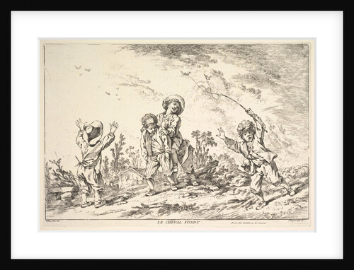 Leapfrog, mid to late 18th century by Jacques Gabriel Huquier