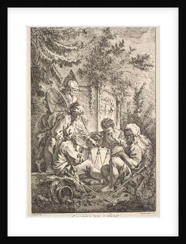 First Guard-Room, ca. 1754 by Jacques Gabriel Huquier