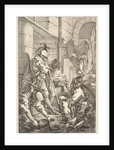 Second Guard-Room, mid to late 18th century by Jacques Gabriel Huquier