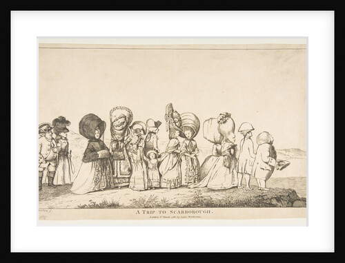 A Trip to Scarborough, March 3, 1783 by James Bretherton
