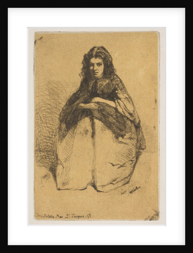 Fumette, 1858 by James Abbott McNeill Whistler