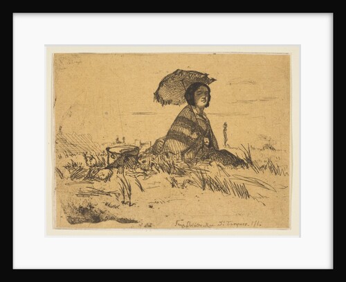 En plein soleil, 1858 by James Abbott McNeill Whistler