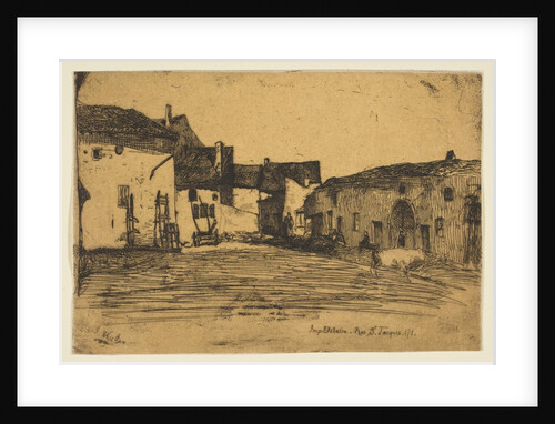 Liverdun, 1858 by James Abbott McNeill Whistler
