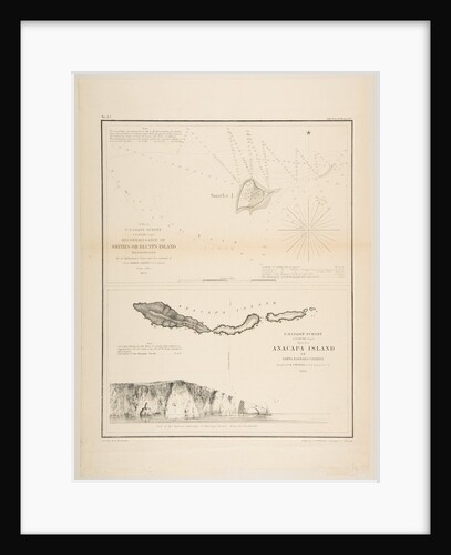 U.S. Coast Survey…Reconnaissance of Smith's or Blunt's Island, Washington / U.S. Coas…, 1854-57 by James Abbott McNeill Whistler/John Young/Charles Knight