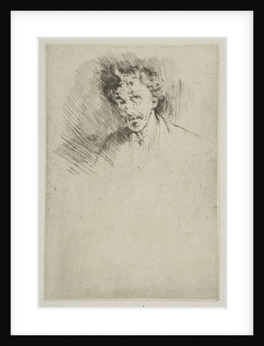 Whistler with the White Lock, 1879 by James Abbott McNeill Whistler