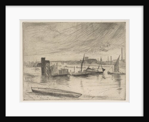 Early Morning, Battersea, 1861 by James Abbott McNeill Whistler