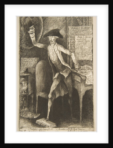 Frontispiece to the 2nd Edition of Lord St[anhop]e's Observations on Mr. Pitt's Pl…, May 29, 1786 by James Sayers