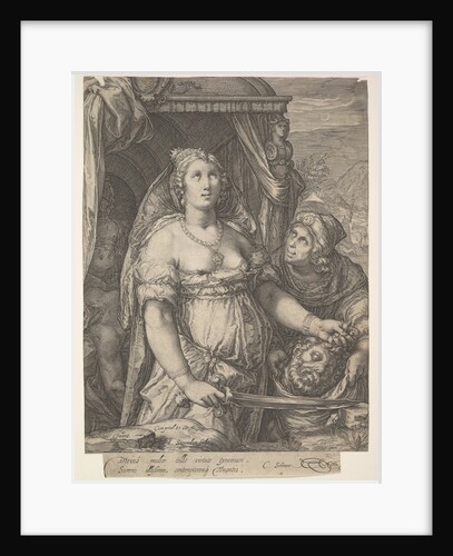 Judith and the Head of Holofernes, 1575?1607 by Jan Saenredam