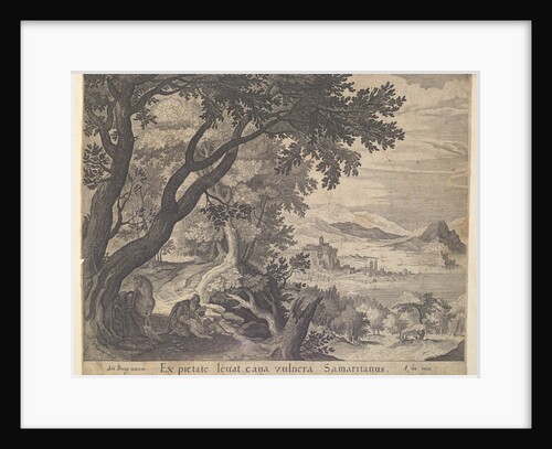 The Good Samaritan Finds the Man by Assuerus van Londerseel