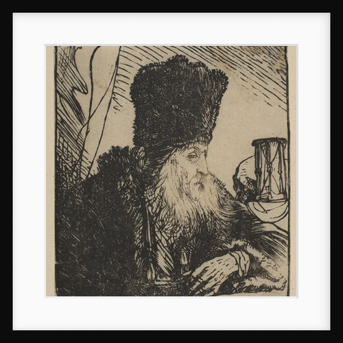 Philosopher with an Hourglass, 1620-74 by Jan Lievens