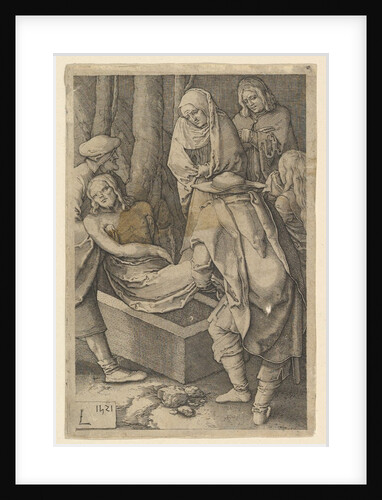 The Entombment, 1521 by Jan Muller