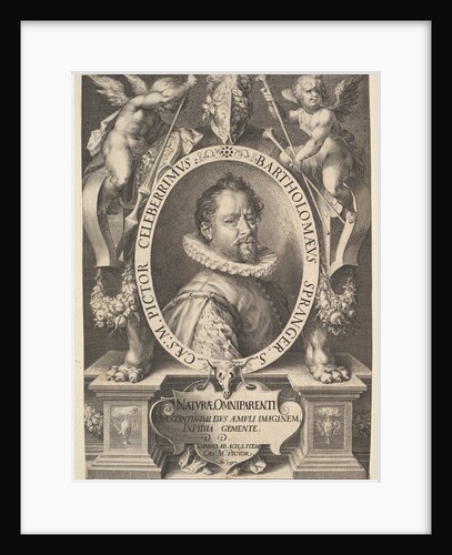 Portrait of Bartholomeus Spranger, ca. 1616 by Jan Muller