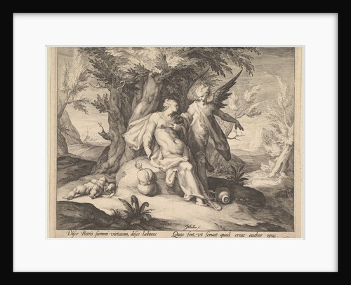 Hagar in the Desert Consoled by an Angel, ca. 1609 by Jan Muller