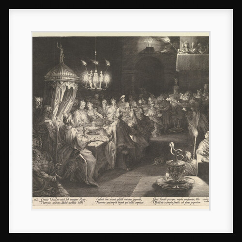 Balthazar's Feast, ca. 1624 by Jan Muller