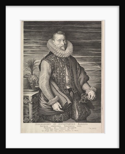 Portrait of Albert, Archduke of Austria, Sovereign of Southern Netherlands, 1615 by Jan Muller
