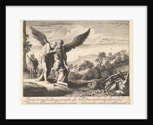 Tobias Blessed by Blind Tobit, 1620-41 by Jan van de Velde II