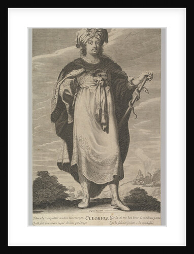 Cléobule, ca. 1639-40 by Jean Couvay/Abraham Bosse