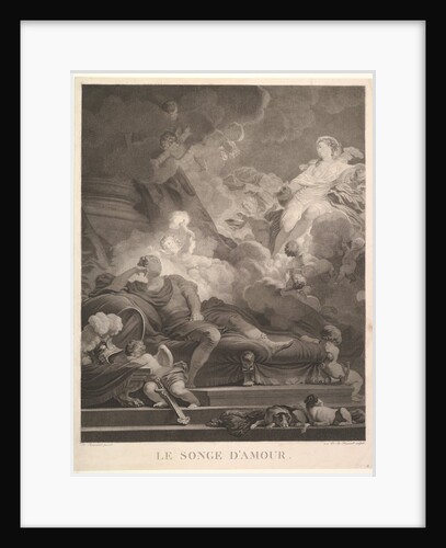 Le Songe d'Amour by Nicolas-Francois Regnault