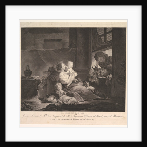 La Mere de Famille by Antoine Louis Romanet