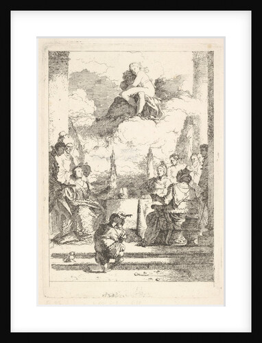 The Banquet of Anthony and Cleopatra, ca. 1764 by Jean-Honore Fragonard