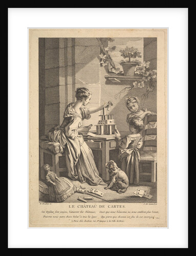 House of Cards by Jean Michel Liotard