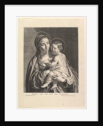 La Vierge a l'enfant by Jean Morin