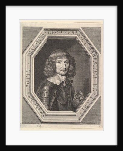 Francois Potier, marquis de Gesvres, marechal de camp by Jean Morin