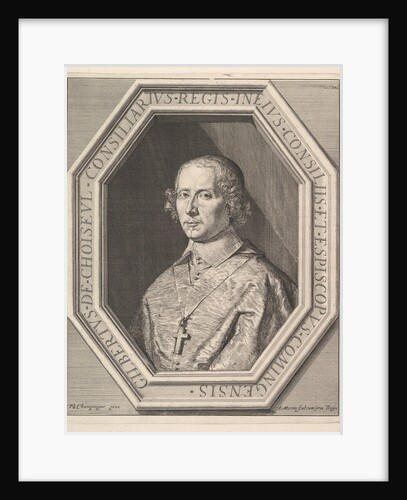 Gilbert de Choiseul-Praslin, eveque de Comminges by Jean Morin