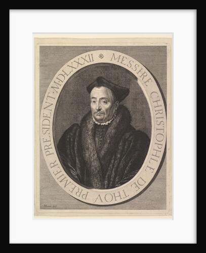 Christophe de Thou, premier president au Parlement by Jean Morin