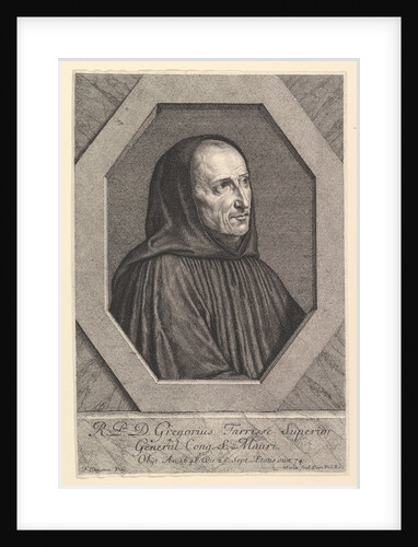 Dom Gregoire Tarrisse, superieur general de la Congregation de Saint-Maur by Jean Morin
