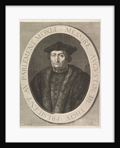 Augustin de Thou, president au Parlement by Jean Morin