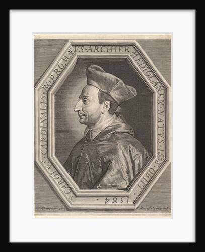 Saint Charles Borromee, cardinal et archeveque de Milan by Jean Morin