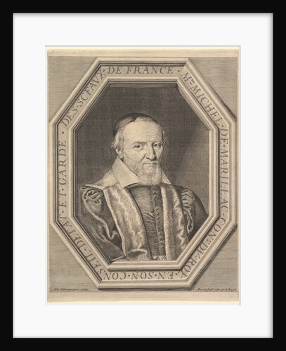Michel de Marillac, conseiller d'etat et garde des sceaux, 17th century by Jean Morin