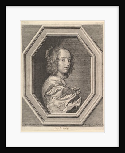 Marguerite Lemon, maitresse d'Antoine van Dyck by Jean Morin